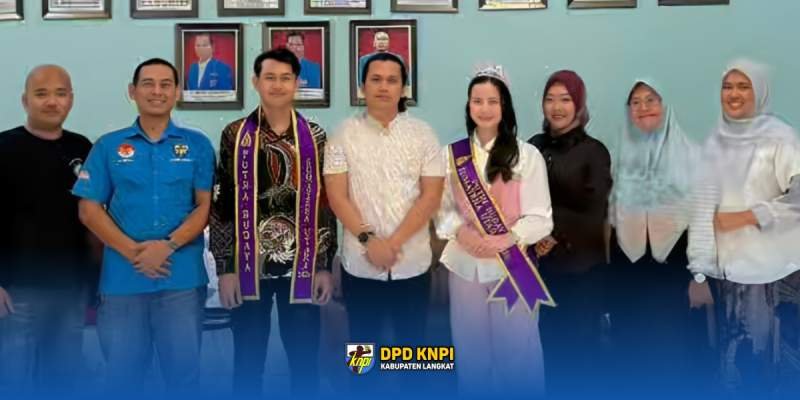 KETUA DPD KNPI LANGKAT TERIMA AUDIENSI PUTRA DAN PUTRI BUDAYA SUMATERA UTARA ASAL LANGKAT, SIAP IKUTI KOMPETISI NASIONAL DI JAKARTA