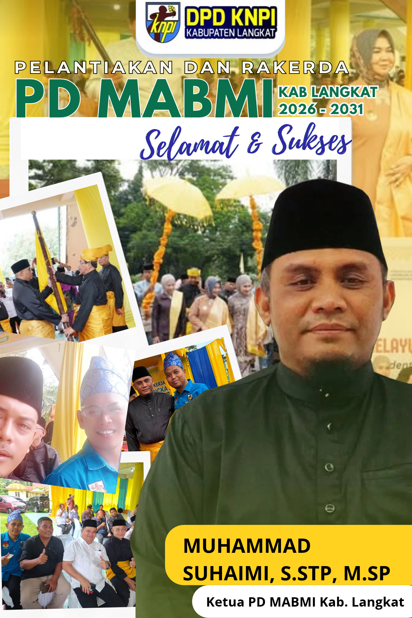 PELANTIKAN & RAKERDA PD MABMI LANGKAT PERIODE 2026 - 2031